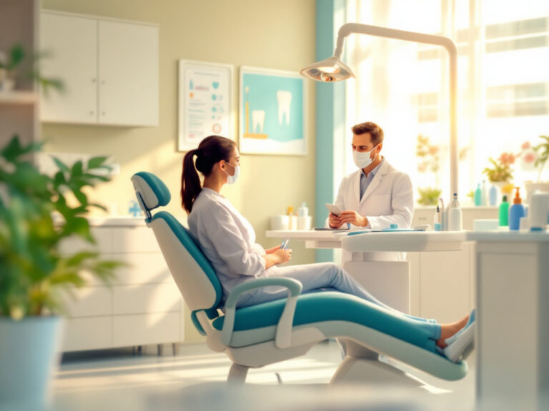 routine dental checkup