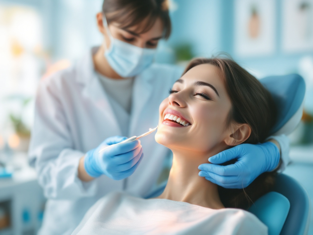 painless dental cleaning