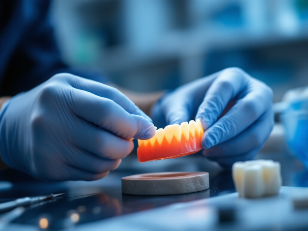 custom denture fitting