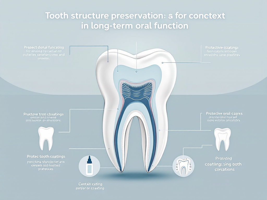 tooth structure preservation