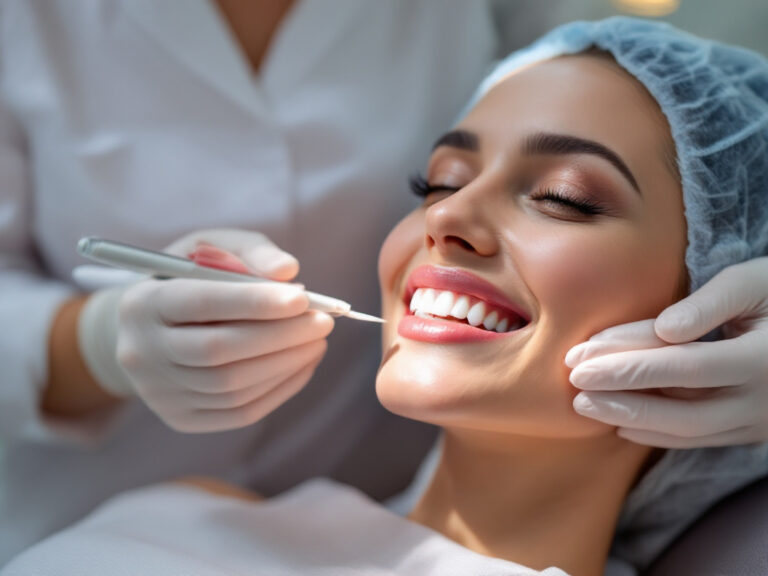 professional in-office whitening